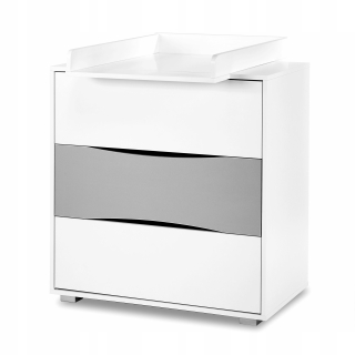 Kluupś-Hen Nati Clover White-Popiel, komoda