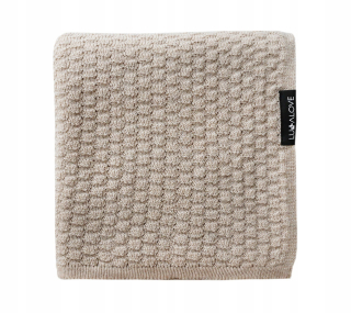 Merino Premium prikrývka/Swaddle - béžová Lullalove