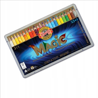Koh a Noor Magic Trio 23kol+1 nové pastelky