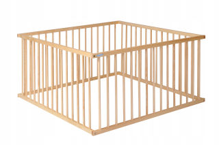 Drevené detské playpen 180 x 180 borovica