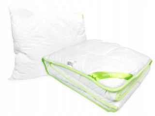 Prikrývka + bambusový vankúš 100x135 anti -allergický