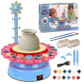 Hrnčiarstvo pre deti, keramický stroj s