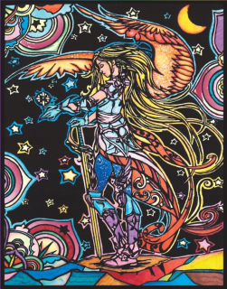 Zamatové sfarbenie 47x35 Elf Warrior
