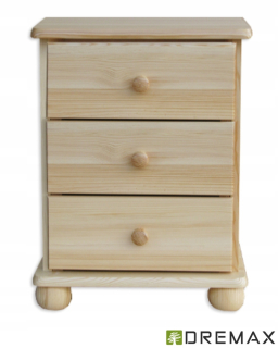 Zásuvky 01 vyrobené z masívneho borovicového dreva 45x42x59 Prod