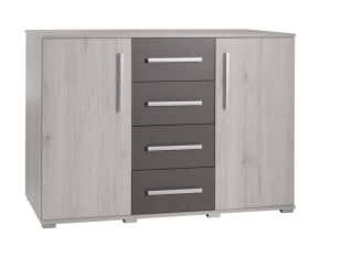 Kúzačka 130 cm sanremo / Sosna / Popiel spálňa do