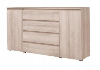 Zásuvky C06 Cosmo Oak Riviera / Sonoma / White