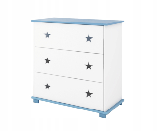 Star Dresser s tromi zásuvkami