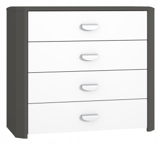 Zásuvky Hej Heyk211 Gray + White Forte
