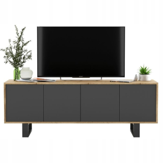 RTV hrudník zásuviek pre podkrovnú spálňu 150 Graphite Mat