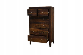 Drevené komody 115 cm 6 Brooklyn zásuvky