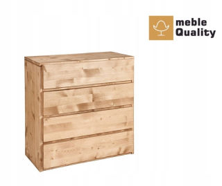 Drevená komoda Tahiti Lite Wood Winth: 80