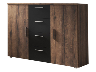 Dva -dresser 132 cm pre spálne 4 zásuvky