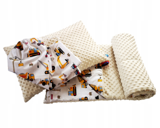 Set Koyk Minky 100x135+ vankúš 40x60+ taška