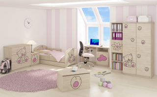 Sada detských nábytku pre Baby Boo 140x70 6 prvkov