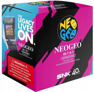 Neogeo Mini International + 40 Gier Game Console