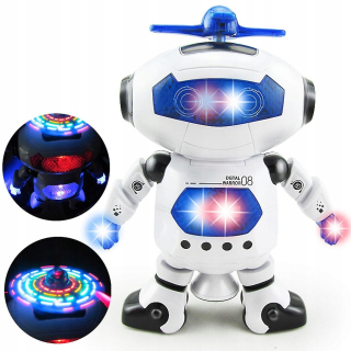 Space Dance Robot Hray s detským svetlom