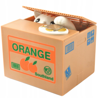 Cat Cat, Interactive Piggy Bank, jemný stroj