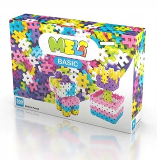 Kreatívne tehly Meli 300PC Girls Pl Gift