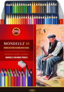 KOH-i-NOOR MONDULECTS CRAYONS 48 farieb +kefa +teplota.