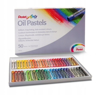 Pastely Pentel Phn50, 50 farieb