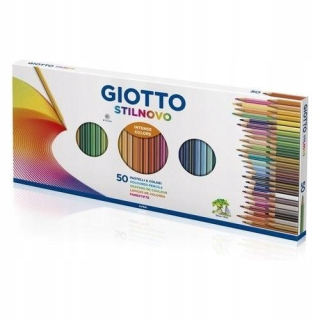Stilnovo Crayons 50 farieb giotto