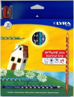 Lyra Groove Slim Natural 24 Peruzky ceruzky