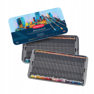 Procolour ceruzky 72 farieb splnili derwent balenie