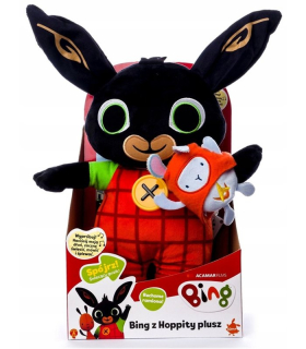 Bing králičí hovoriaci žiariaci maskot z rozprávky 36 cm