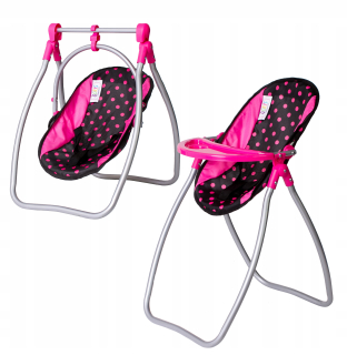 Kŕmne kreslo - 3in1 bábika Swing