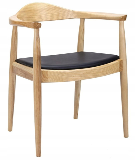 Prírodná stolička Kennedy - Ash Wood, Eco -Geather