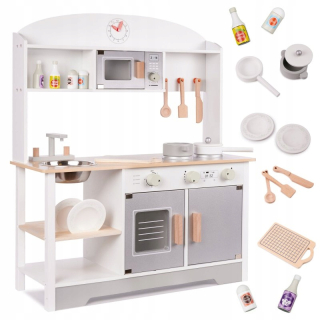 Drevená kuchyňa pre deti MDF Modern Classic+