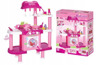 Detská kuchyňa G21 s príslušenstvom Pink II.