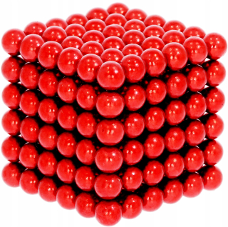 Neocube Magnetic Balls 216 ks. 5 mm červená!