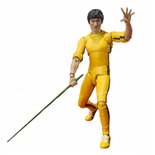 Kung Fu Figurine Toy Shf Bruce Lee Death Game
