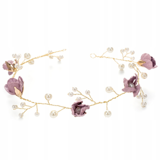 Kvetinové dievčatá Koruna Pearl Flower Deti in