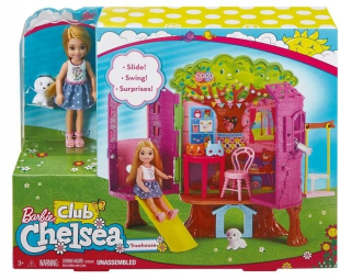 Barbie Chelsea Doll FPF83 Tree House