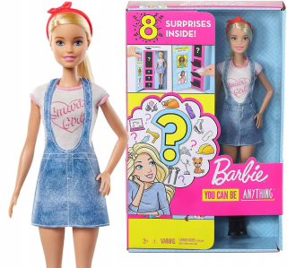 Barbie Doll Career nastavte prekvapivé oblečenie