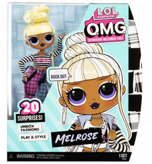 Lol prekvapenie OMG Core Ser 6 Melrose Sketches Doll Doll