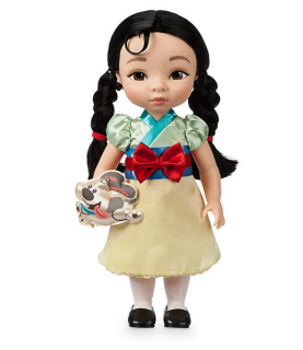 Doll Mulan 40 cm animátor Disney Store