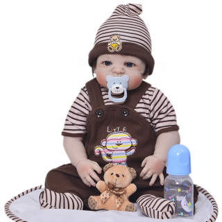 Reborn Doll Real Baby dieťa 58 cm