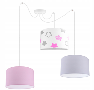 Závesné lampy stropné podkrovie Detská lampa na lampu pavúk