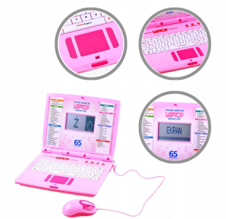 Laptop pre deti PL/Ang Educational 65 možností + USB