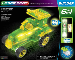 Laserové kolíky 6in1 Farm Tractor 61011