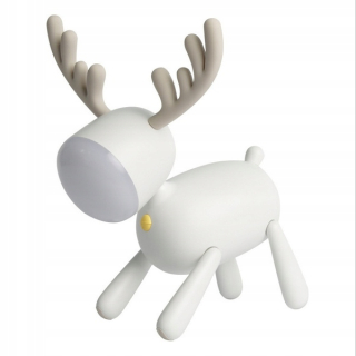 Stolová lampa LED Deer Light Detla (biela)