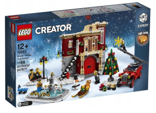 Lego 10263 Stvoriteľ - hasičská stanica v dedine