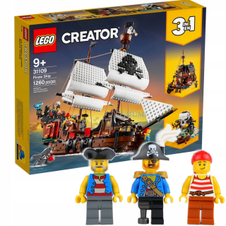 Lego 31109 Mega Pirate Ship Pirates 3in1 Fast