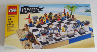 LEGO 40158 Piráti - šachová súprava, nový