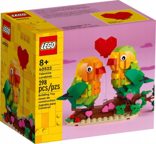 Lego 40522 Valentínske papagájové správy Nové