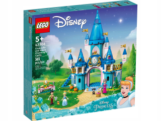 LEGO 43206 Popoluška hrad a princ z rozprávky