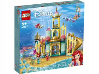 LEGO 43207 Podvodný palác princeznej Ariel od Disney
